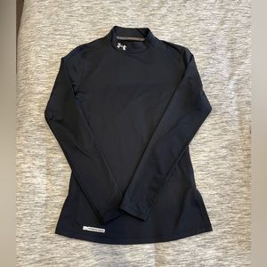 Under Armour Active Cold Gear Fitted Mock Neck Long Sleeve Women’s Top